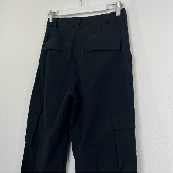 Aritzia TNA Cargo Wide leg Pant Black size 6 Women’s Pant - Picture 6 of 10